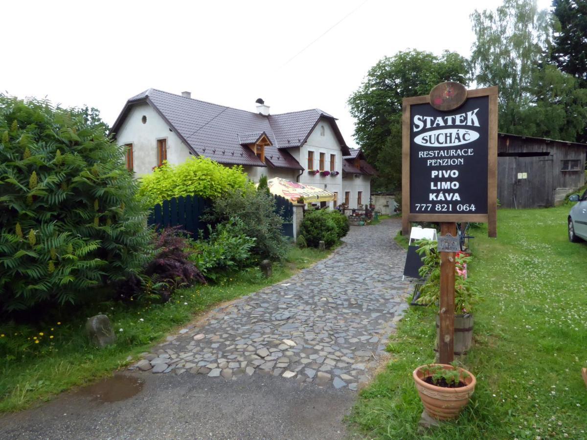 Penzion Sucháč Osecna Esterno foto